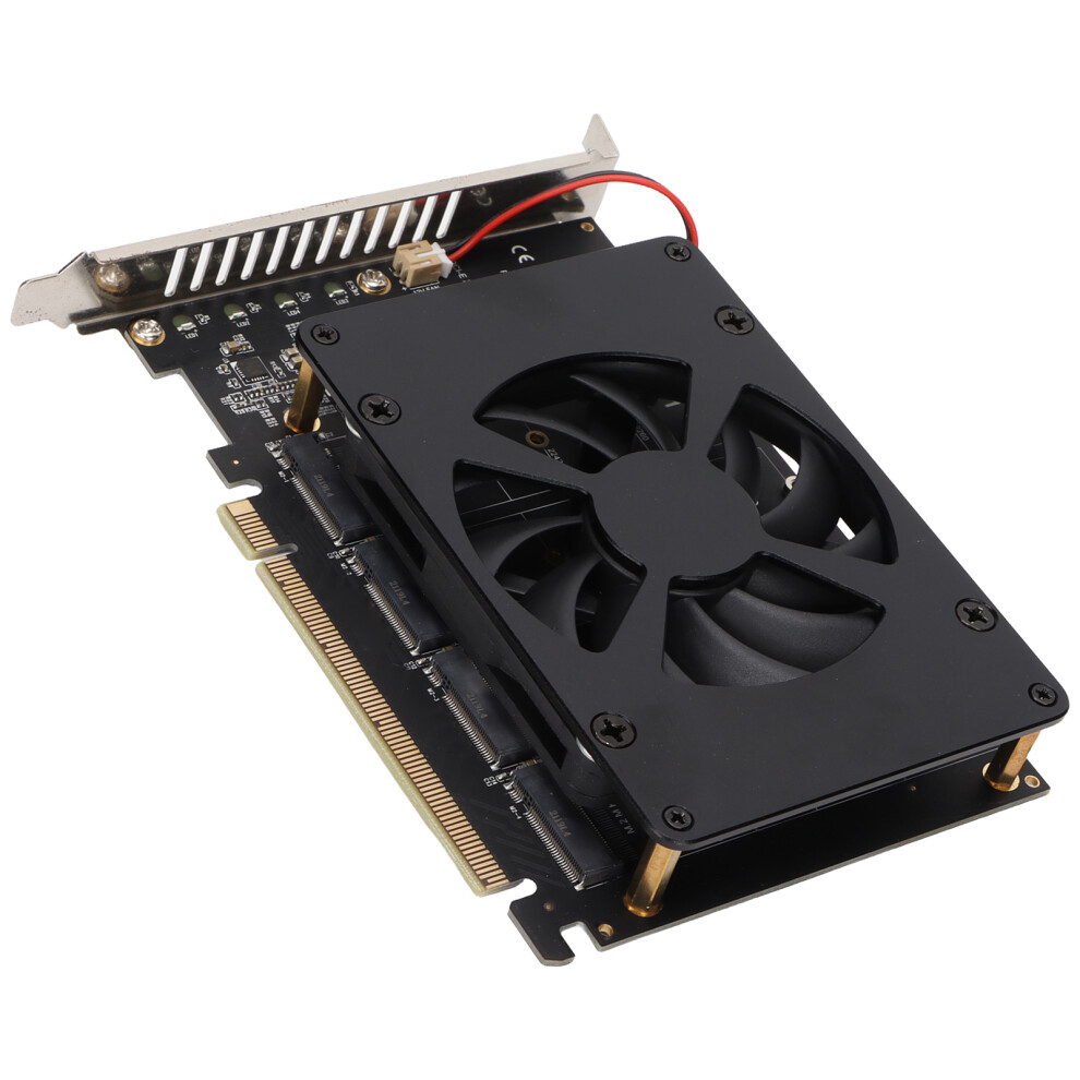 Adapterkarte Nvme M.2 Auf Pcie X16 4 Ports 32Gbps 8141948396823