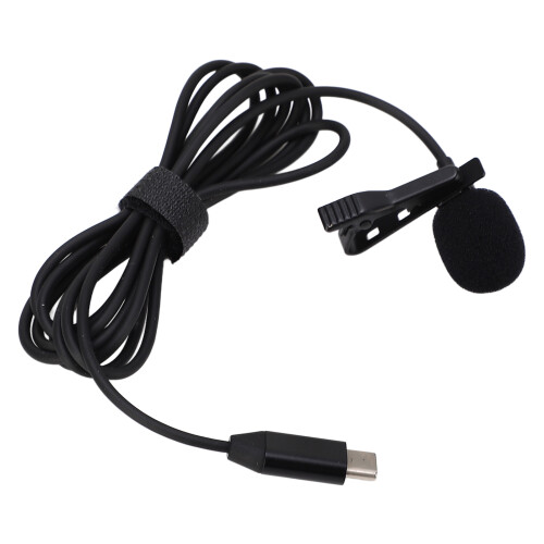 Lavalier-Mikrofon Action-Kamera-Mikrofon mit 2