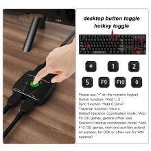 2 in 1 USB-Switch-Selektor Multifunktionale