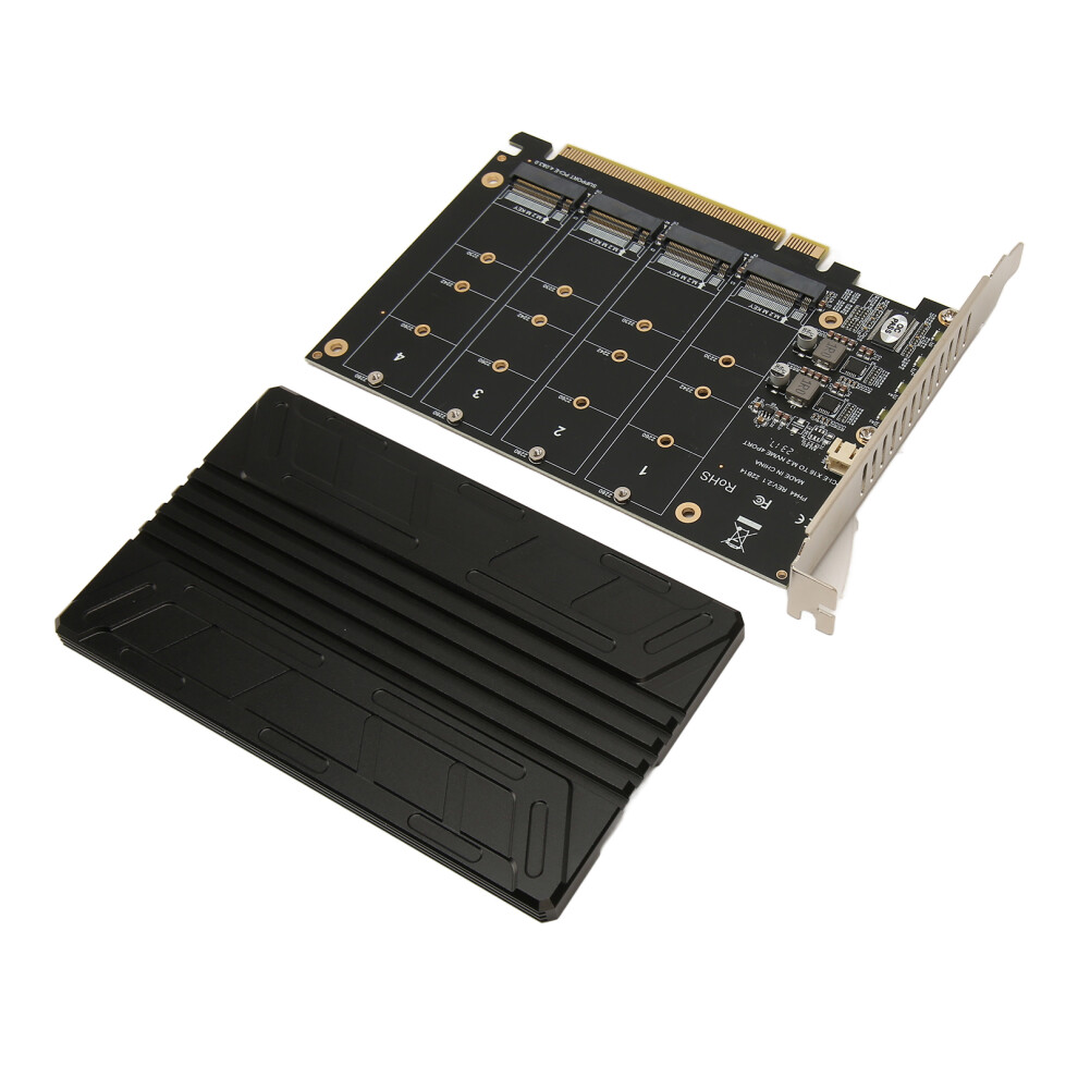 Quad M.2 Nvme-Zu-Pcie-Adapter, 32 Gbit/S, 8141948415807
