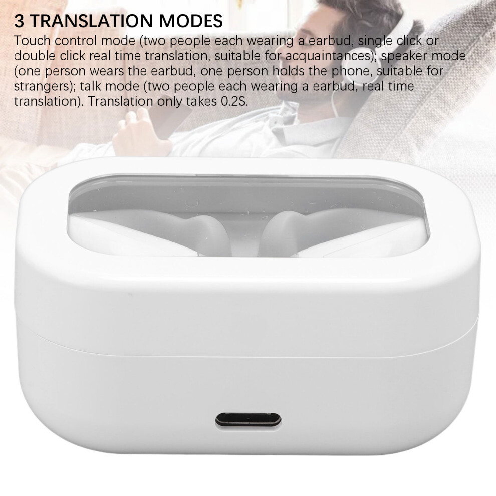 Bluetooth-Übersetzer-Ohrhörer, 144 Sprachen, 8141948403354