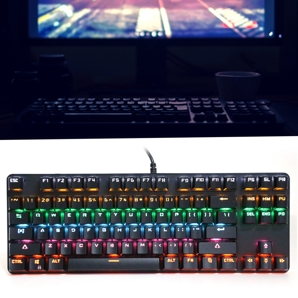 87 Tasten Mechanische Tastatur Unterhaltung Gaming 8141948394102