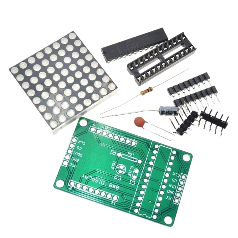 Diy Kit Max7219 Dot Matrix Module Display Module Mcu Control Module Special Promotions For Arrival High For Quality 9365049510615