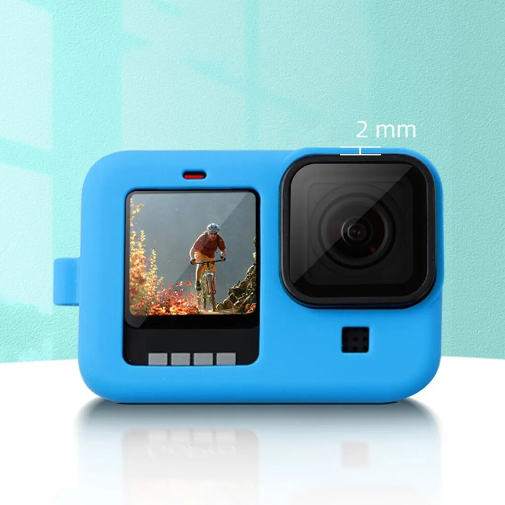 Action Kamera Schutz Abdeckung Silikon Action Blau 8141948425844