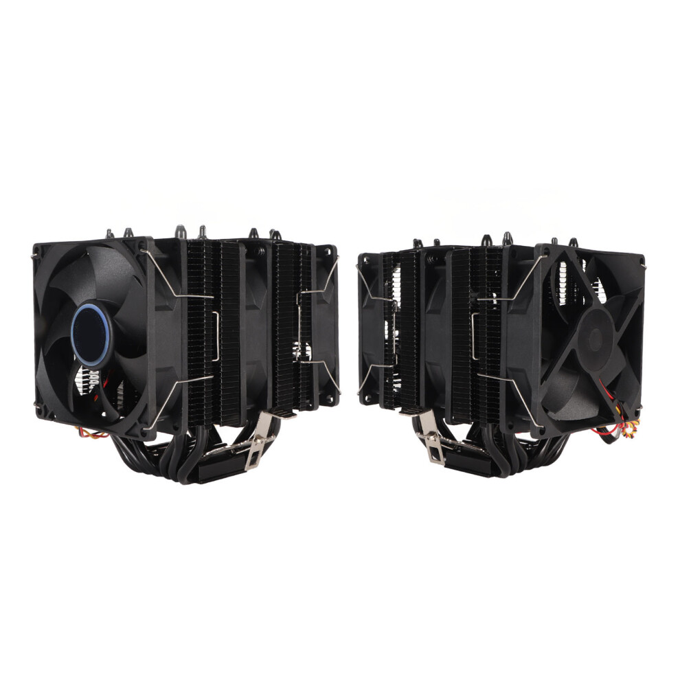 9Cm Cpu-Kã¼Hler Dual Tower 6 Kupfer-Heatpipes 8141948416606