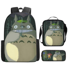 (pencil case) Miyazaki Hayao's Totoro cartoon backpack, children's shoulder bag, crossbody bag, pencil case, printed computer bag