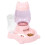 2 in 1 PP Pet Große Compacity Auto Food Feeder 7