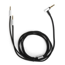 Cable de audio para audiófilos, cable de extensión para auriculares con 20 núcleos de cobre libre de oxígeno para mejorar la respuesta de baja