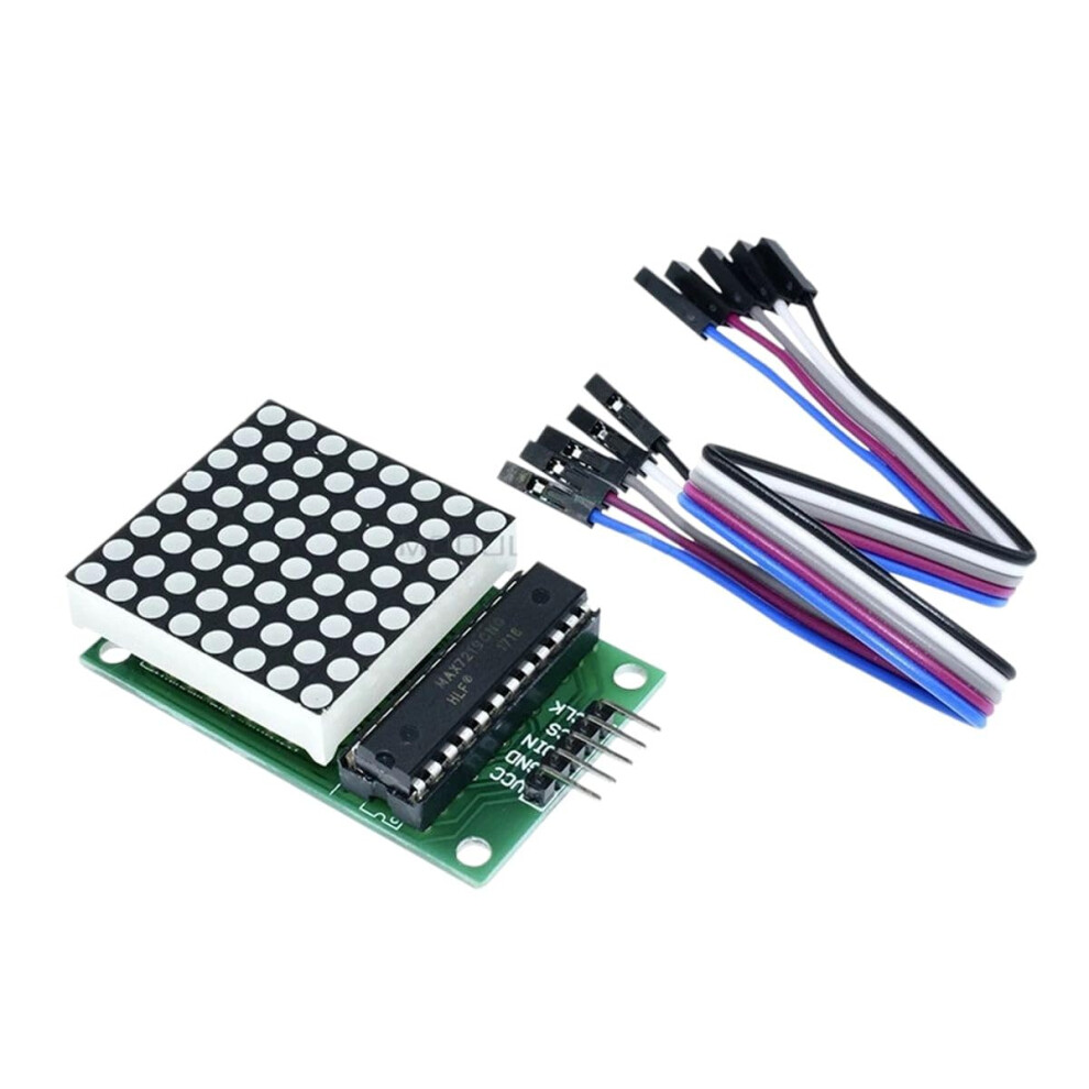Max7219 Dot Led Matrix Module Mcu Led Display Control Module For Arduieno 5V Interface 9412369526786