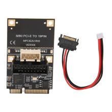 Mini PCIE zu USB3.2 GEN1 Front 19Pin