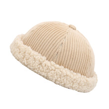 Bonnets en Patchwork populaires pour femmes et hommes, Ă -Beige