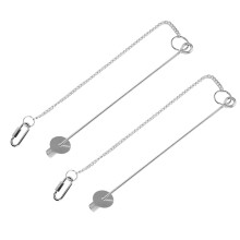 2PCS Haustier Huhn Edelstahl Obst Gemüse Mais