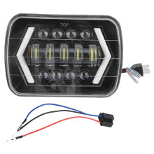 Faro a LED per auto con abbaglianti e anabbaglianti, super luminoso, antiabbagliamento, risparmio energetico, protezione ambientale, lunga durata.