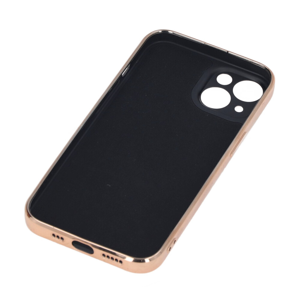 Handyhã¼Lle Fã¼R Iphone 13 Mit Rosã© Glitzer Gold 8141948404214