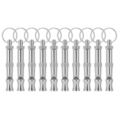 10PCS Einstellbare Hund Pfeife Trainer Sound