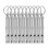 10PCS Einstellbare Hund Pfeife Trainer Sound 4