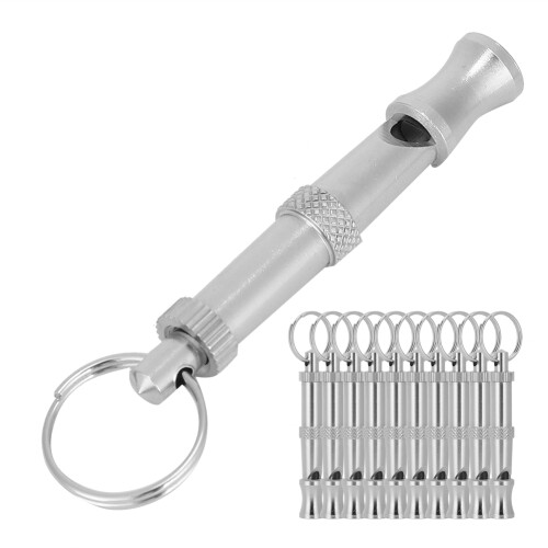 10PCS Einstellbare Hund Pfeife Trainer Sound 2