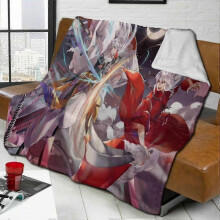 (80x60in 200x150cm) Xxl Blanket Anime Blanket, Cuddly Blanket, Fluffy Wool Fluffy Warm, Cosy Blanket, Anime Merch