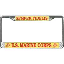 U.S. Marine Corps License Plate Frame