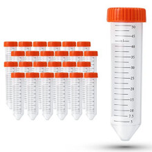 Conical Centrifuge Tubes 50Ml, 25 Pcs, Sterile Test Tubes with Screw