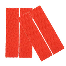 4pcs Nonslip Deck Pad Surfboard Traction Pad front traction Antislip Pad For Surfing Surfing Boards Skimboards AA