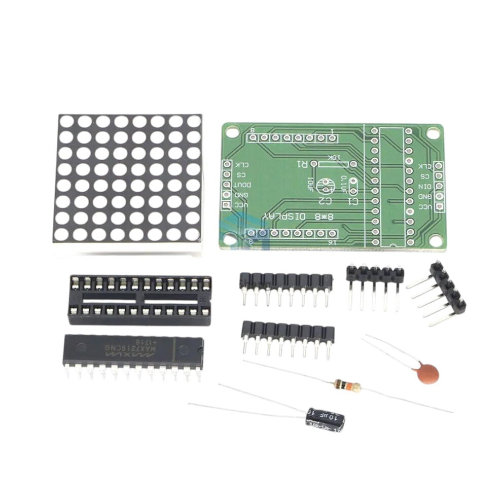 Max7219 Dot Matrix Module Display Mcu Control Diy Kit For Arduoino Arrival High Reliable Electronic Component, Precision, Stable Performance 9426802009941