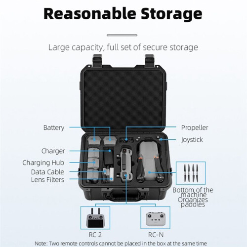 For  Air 3 Case Portable Handheld Explosin-Proof Box for  Air 3 Box Accessories Storage Case 1