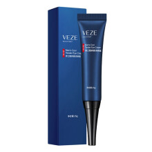 VEZE 15G Eye Gel per Men Cool Tender Sodium Hyaluronate Eye Cream Linee Sottili Migliora le Occhiaie Rimuovi il Gonfiore per Gli Uomini