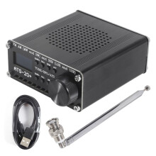 Si4732 ATS-20+ ATS20 Portable Shortwave Radio Receiver DSP SDR Receiver FM AM (MW SW) and SSB (LSB USB) with Antenna