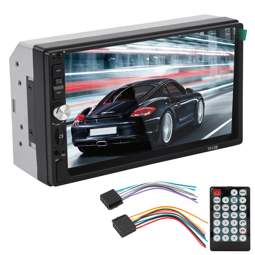 Bluetooth Car Mp5 Multimedia Player Touch Screen Double Din Car Stereo W/ Backup Camera & Fm Am Radio W/ Rds Ips Hd Display 4 In-Car Entertainment 9139052847040