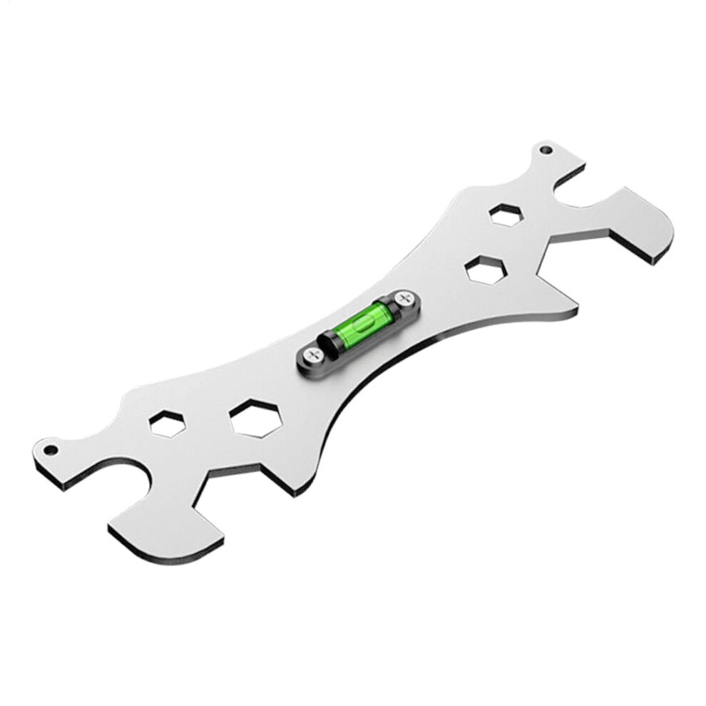Multifunction Spanner With Levels, Angle Wrench, Stainless Steel Leveling 9412369527417