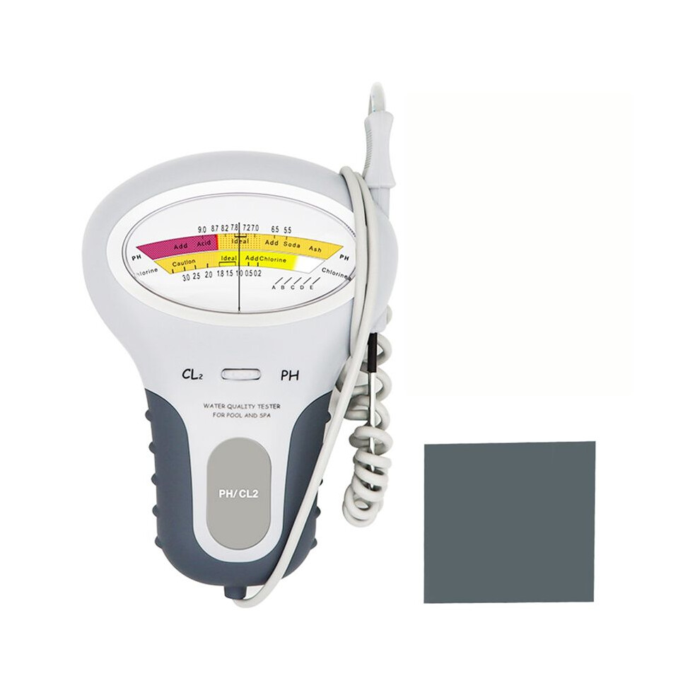 2 In 1 Water Quality Testing Device Pc-102 Ph Tester For Swimming Pool Spa Water Chlorine Tester Cl2 Measuring 6133165901562