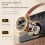 Protable  Speaker with Lyrics Display Speaker Home Ktv  Speaker USB Audio Subwoofer Speaker White 4