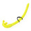 Highperformance snorkel for underwater activities, robust PVC for durability yellow 1
