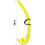 Highperformance snorkel for underwater activities, robust PVC for durability yellow 2