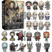 (26*18*3cm, Lord of the Rings Blind Box 1) The Lord of the Rings" Christmas Blind Box Christmas Tree Decoration Acrylic Decorative Pendant