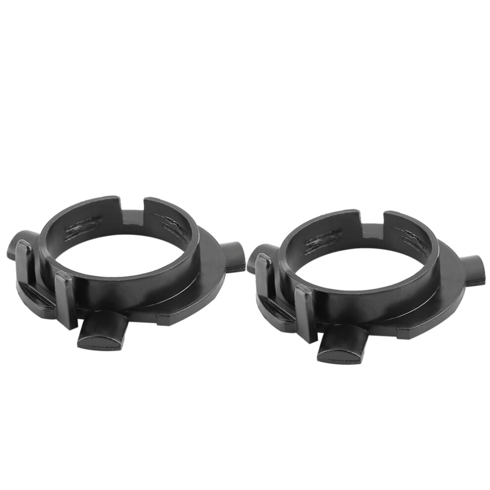 Hid Headlight Bulb Spacer H7 Automotive Grade Abs Material Vibration Resistant Headlight Holder Adapter Led Headlight Bulb Retainer Non-Destructive 9139052846210