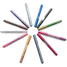 GLAZZI Waterproof Pearlescent Eyeshadow Pencil Stick 12 Colors Lasting Glitter Shimmer Eye Shadow Pen Eyeliner Eyes Makeup Tools