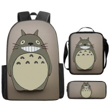 (crossbody bag) Miyazaki Hayao's Totoro cartoon backpack, children's shoulder bag, crossbody bag, pencil case, printed computer bag