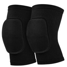 1 Pair Volleyball Knee Pads,, Breathable for Sports, Yoga, Black