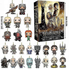 (26*18*3cm, The Lord of the Rings Blind Box 2) The Lord of the Rings" Christmas Blind Box Christmas Tree Decoration Acrylic Decorative Pendant