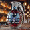 (Grenade E) Whiskey Decanter 350ml Eagle Shape Glass Material. 1