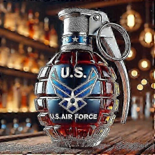 (Grenade E) Whiskey Decanter 350ml Eagle Shape Glass Material.