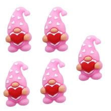 5Pcs Valentine Beads 30mm Valentine Day Dwarf Beads for Keychain