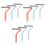 3 sets Doublesided lint shaver For pet owners 3 pieces 3 1
