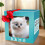 (B) Interactive Robot Kitten Plush Toy Kids Soft Robotic Cat Fun Activities Educational Play 2