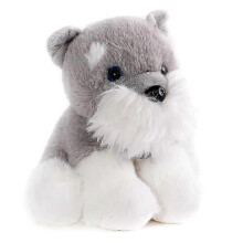 (B) 1pc 20CM Kawaii Plush Teddy Dog Husky Schnauzer Golden Retriever Toys Lovely Mini Dog Dolls Desktop Ornament Baby Infant Gift