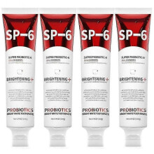 (4pcs) SP-6 Probiotics Whitening Toothpaste for Teeth Brightening Breath Freshening