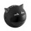 (Black) Mini Devil Bluetooth Speaker with LED Screen Alarm Clock FM Radio Heavy Bass Karaoke Singing Function 1