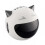 (White) Mini Devil Bluetooth Speaker with LED Screen Alarm Clock FM Radio Heavy Bass Karaoke Singing Function 1